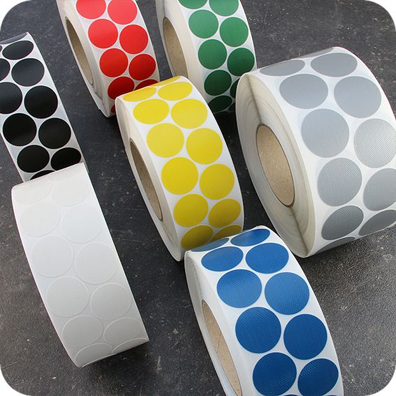 Pastilles adhésives en tissu