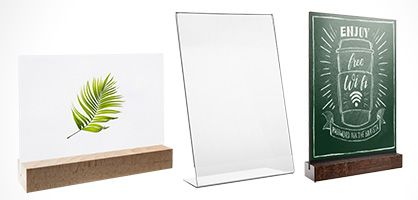 Présentoir de table