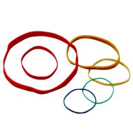 Elastiques en caoutchouc