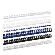 Reliure anneaux plastiques