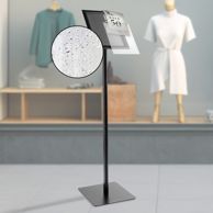 Présentoir sur pied extérieur