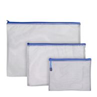 Pochette plastique zippée