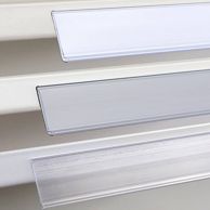 Réglettes porte-étiquettes DBR, adhésives 