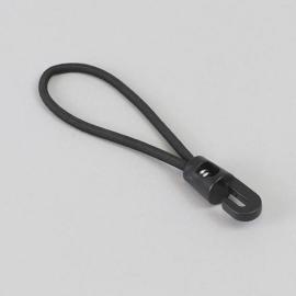 Tendeur élastique avec crochet en plastique 120 mm | noir