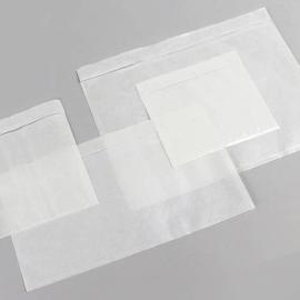 Pochettes pour bordereaux de livraison, non imprimé, film PE, transparents 