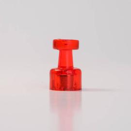 Pin magnétique, ø = 10 mm, par lot de 10 unités rouge