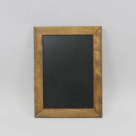 Tableau noir en bois 30 x 40 cm