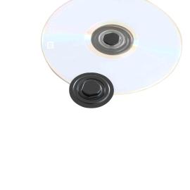 Pastilles CD - Clips CD, 35 mm, noir 