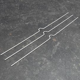 Crochets pour calendrier, longueur 300 mm, blanc 