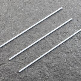 Tiges droites pour suspension de calendrier, longueur 158 mm, blanc 