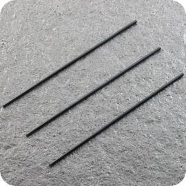 Tiges droites pour suspension de calendrier, longueur 200 mm, noir 
