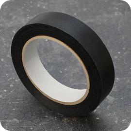Ruban de reliure Best Price, papier spécial, structure lin noir | 19 mm