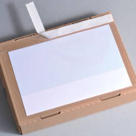 Pochettes pour bordereaux de livraison, non imprimé, film PE, transparents A5 | grand côté