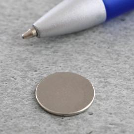Aimants néodymes en forme de disque, 15 mm x 1 mm, N35 