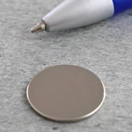 Aimants néodymes en forme de disque, 20 mm x 1 mm, N35 