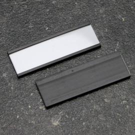 Porte-étiquette, profilé C, aimanté 20 x 60 mm