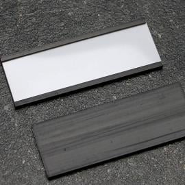 Porte-étiquette, profilé C, aimanté 40 x 100 mm