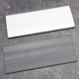 Porte-étiquette, profilé C, aimanté 60 x 150 mm