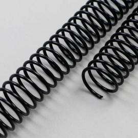 Spirales plastiques (bobines de PVC), A4 10 mm | noir