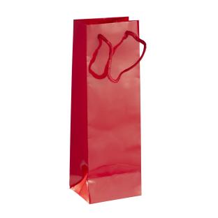  Pochettes pour bouteilles, 12 x 36 x 10 cm, rouge 