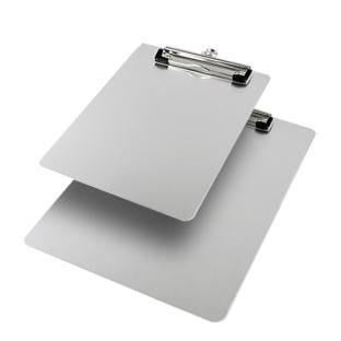 Support d'écriture en aluminium avec bande magnétique et pince