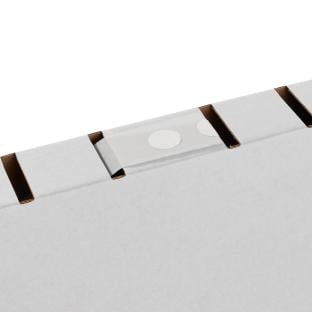 Pastilles auto-adhésives siliconées, ø = 15 mm, semi-permanentes (boîte de 5 000) 