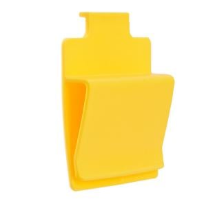 Pinces pour carton en plastique, jaune 