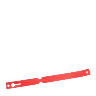 Boucle porte-clé jetable, film en HDPE rouge
