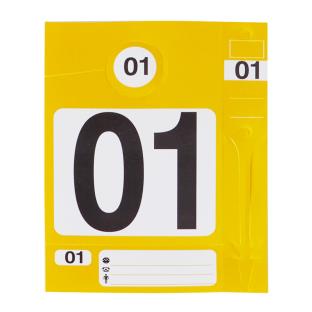 Kits d'identification véhicule jaune