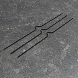 Crochets pour calendrier, longueur 200 mm, noir 