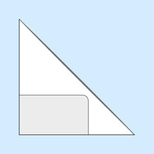 Pochettes triangulaires