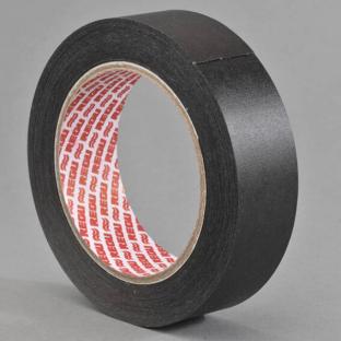 REGUtaf H3 ruban de reliure, papier en fibre spéciale, grain fin noir | 25 mm