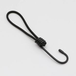 Tendeur élastique avec crochet métallique 150 mm | noir