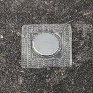 Aimants néodymes en forme de disque, pouvant être cousu, carré, 18 mm x 2 mm, N35 