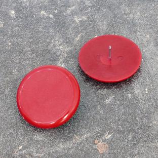 Punaises, ø = 30 mm, rouge 