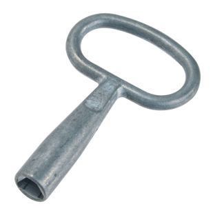 Clé triangulaire, pièce de rechange pour poubelle de 50 L 