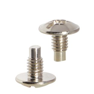 Vis à tête cruciforme pour vis de reliure, 7 mm, nickelé 