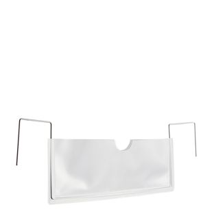 Pochettes à fil de suspension pour conteneurs euronorm pour petites pièces, 240 x 90 mm, ouverture sur le grand côté 