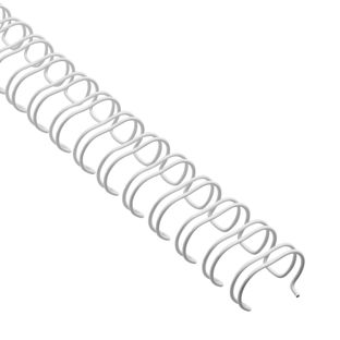 Anneaux métalliques 3:1, A4 9,5 mm (3/8")  | blanc 