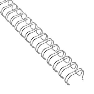 Anneaux métalliques 3:1, A5 9,5 mm (3/8")  | argent 