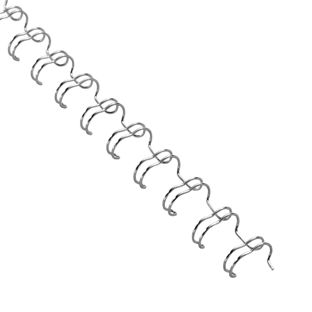 Anneaux métalliques 3:1, A4 8,0 mm (5/16")  | argent 