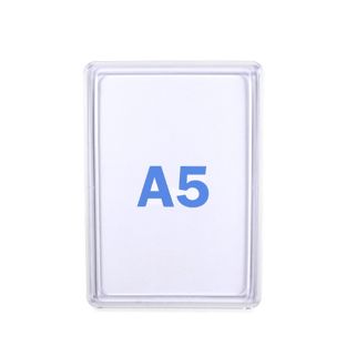 Cadre pour affiche, plastique A5  | transparent 