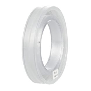 Fil en nylon en rouleau, transparent (1 rouleau de 200 m) 