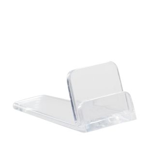 Porte-étiquette pinçant incliné  20 mm
