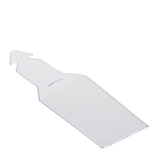 Porte-étiquette broche pour crochet de panneau perforé 