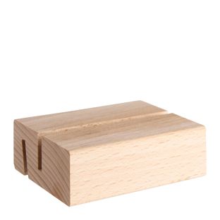 Porte-cartes en bois, base pour système de connexion variable MODUL null | 74 mm | null