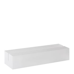 Porte-carte acrylique transparent  | mat  | 100 mm