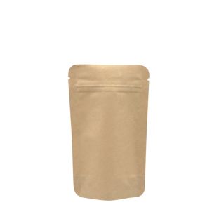 Sachets stand-up, papier kraft, sans aluminium 85 x 140 mm