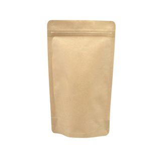 Sachets stand-up, papier kraft, sans aluminium 130 x 225 mm
