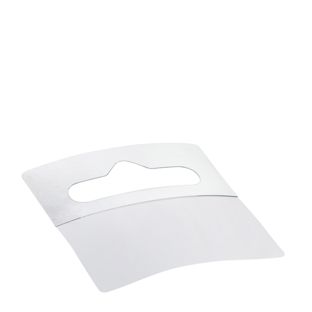 Attaches à trou euro PET 50 x 50 mm  | flexible, en rouleau 